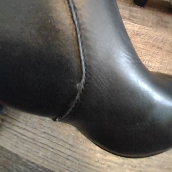 Anne Klein Akgansee Black Boots Size 8 - Picture 10 of 16